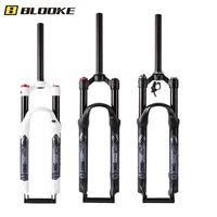 blooke xc50 mtb front fork 2627 5 inch pneumatic fork shock absorber air fork damping lock fork off road magnesium alloy part