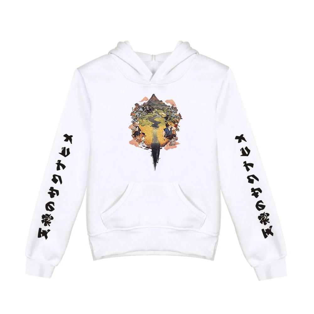 

2020 Sakuna Of Rice and Ruin Children Hoodies Kids Casual Pullover Streetwear Cool Print Hoodie For Boys And Girls