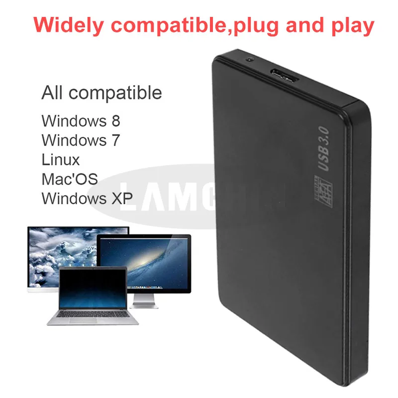 Корпус жесткого диска 2 5 дюйма USB 3 0 SATA ssd hdd Plug and Play поддержка передачи ТБ UASP