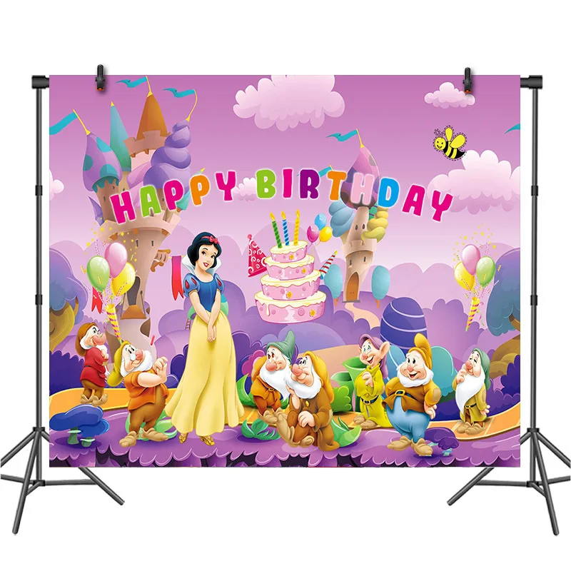 Мультяшная Принцесса София Белоснежка Ариэль тема детский день рождения