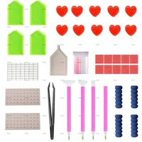 5d diamond embroidery accessories diamond painting tools kits boxes cross stitch cases storage organizer beads container
