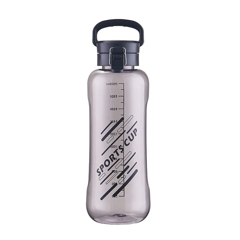 

Portable portable water cup, large capacity plastic cup, sports bottle, outdoor creative space cup, drop-proof and leak-proof