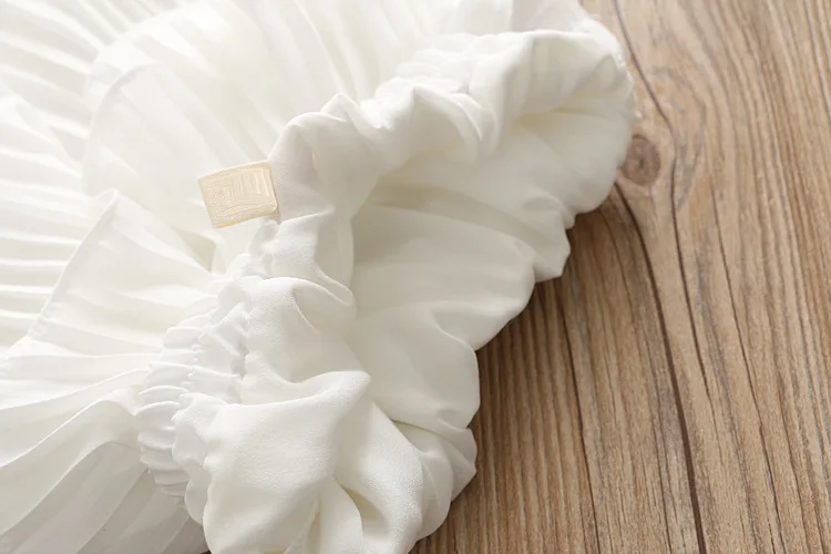 Новая весенняя плиссированная многослойная юбка для маленьких девочек