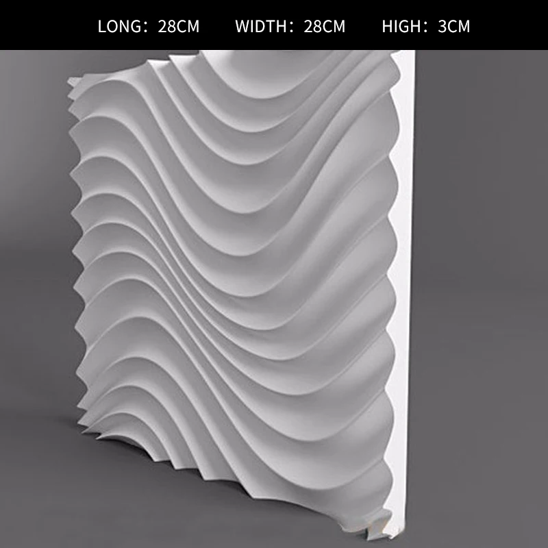 Sombra creativa estereoscópica cemento pared molde Decoration Fondo pared azulejo molde pasta tipo pared azulejo руководство molde - Цвет: Темно-бордовый