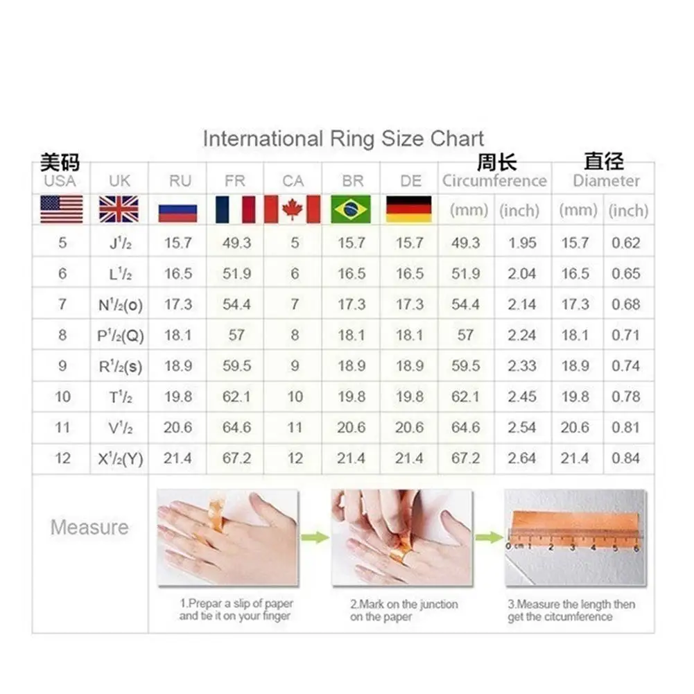 

Moon Star Crystal Women Ring Fashion Pure Silver Open Fine Wedding Finger Unique Female Jewelry Shiny Sepcial Rings Engagem V8K4