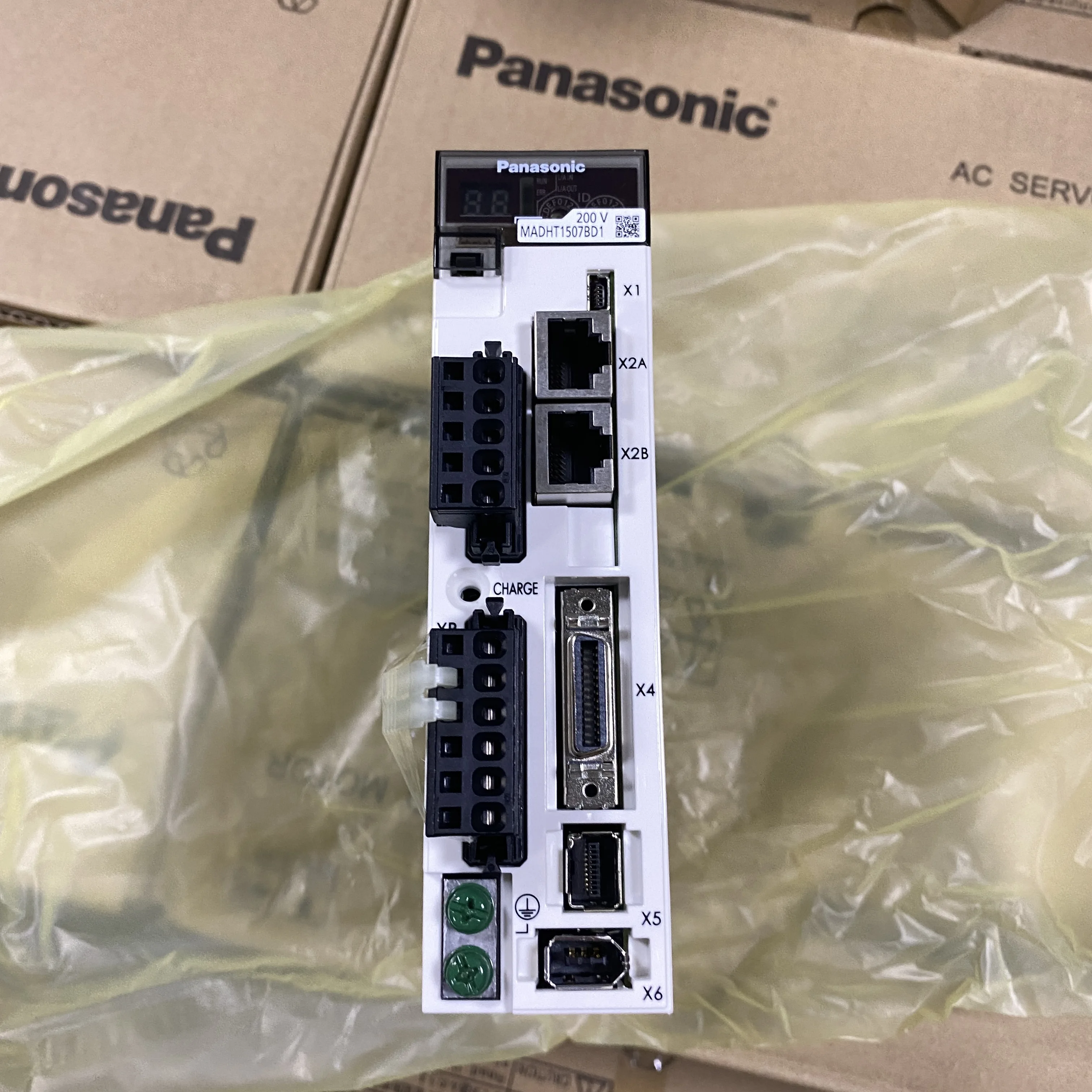 

Panasonic AC Servo Driver 200V-240V 200W MADHT1507BD1
