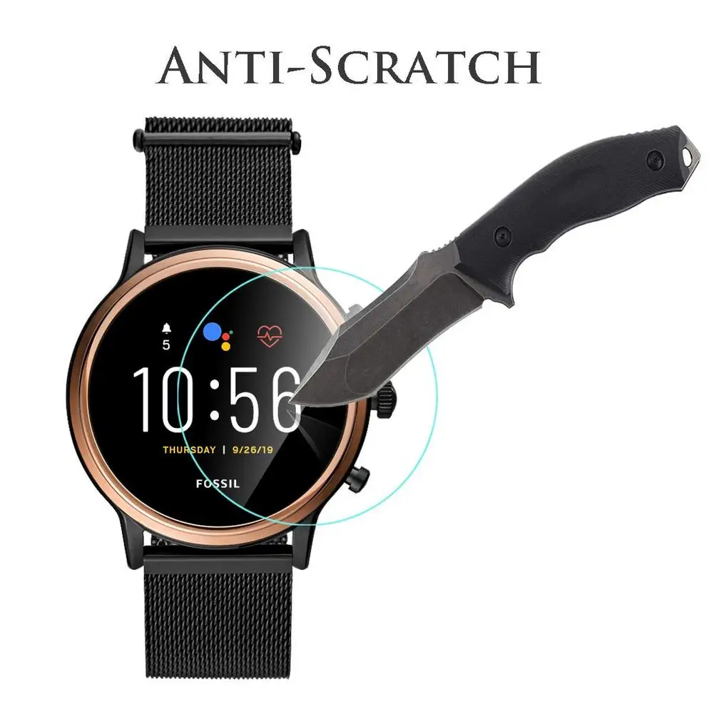 3 шт. закаленная пленка для Fossil Gen5 Julianna HR/SLOAN HR Gen4/Gen5 Carlyle закаленное стекло Защита
