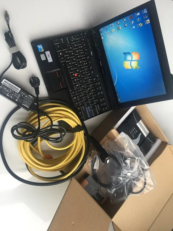 Для BMW ICOM NEXT A B C Новый диагностический инструмент a3 с ноутбуком x201t 4g i7 программным