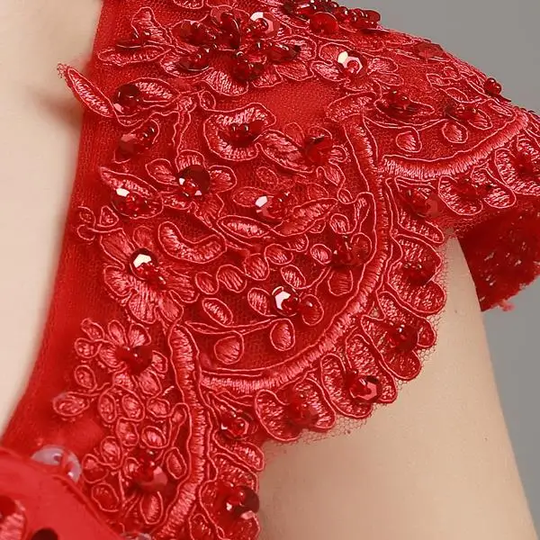 

2018 sexy red lace appliques boat neck short sleeve strapless backless slim prom evening gown plus mother of the bride dresses
