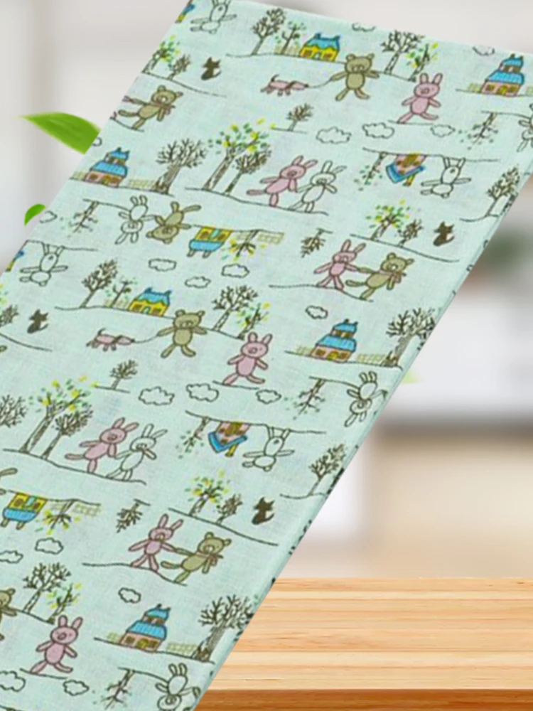 1 шт. стеганая ткань Tida мультяшный дизайн предварительно обрезанная Толстая