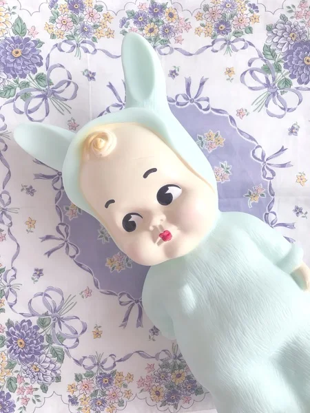 Лидер продаж украшение для детской комнаты винтажный кролик Детская кукла милая