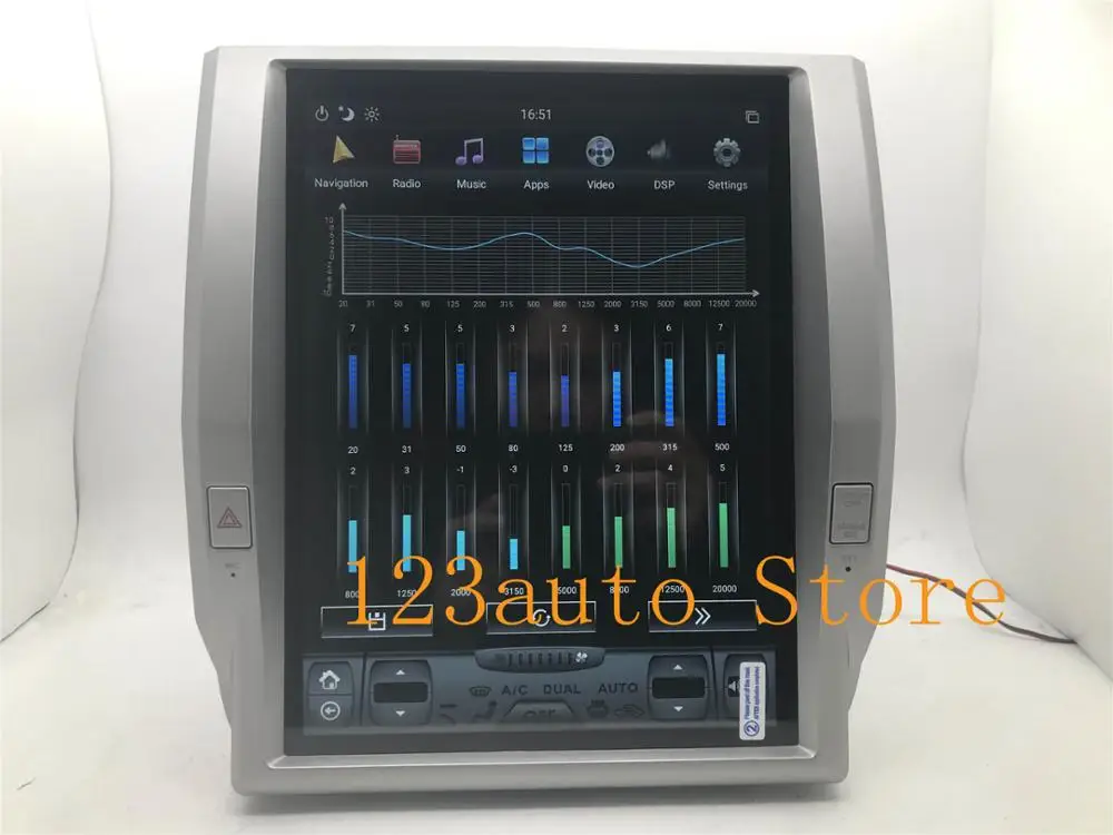 12 1 дюймов Вертикальный стиль Тесла Android 9 0 автомобильный без DVD GPS навигатор плеер