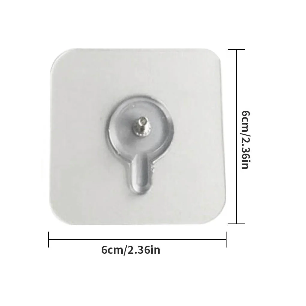 

Punch-Free Non-Marking Screw Stickers Wall Picture Hook Invisible Traceless Hardwall Drywall Picture Hanging Kit for Bathroom