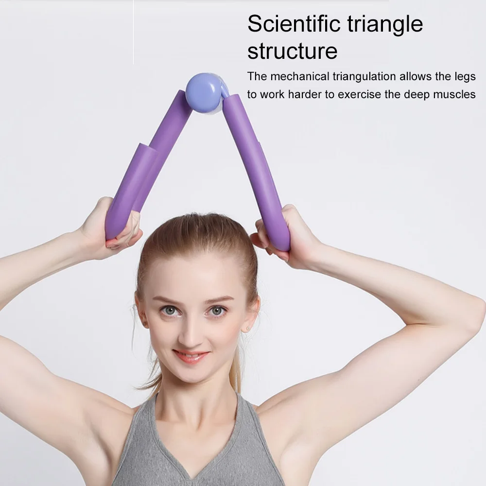 

PVC Thigh Master Leg Muscle Arm Chest Waist Exerciser Gym Home Fitness Workout Equipment S Shape Thigh Master Exerciser