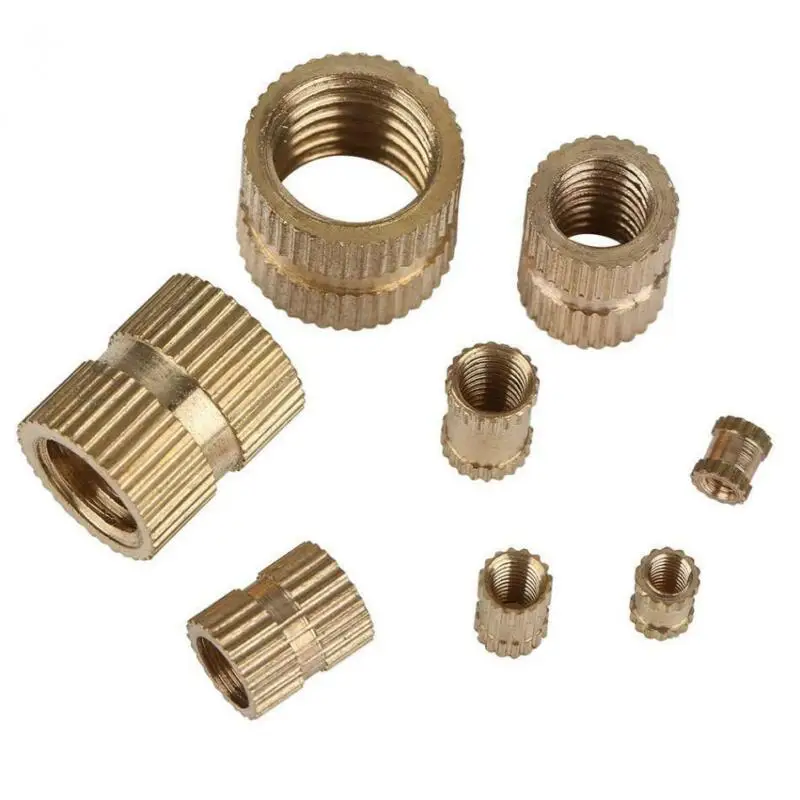 

Round Nut Embedded Set Gold Corrosion resistance High-precision 210pcs