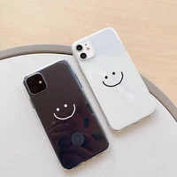 for one plus nord 2 5g 200 ce 5g core edition simple smile phone case transparent soft silicone cover cartoon coque