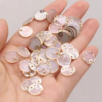10pcs natural shell pendant mother of pearl small pendant for jewelry making diy necklace earrings accessory