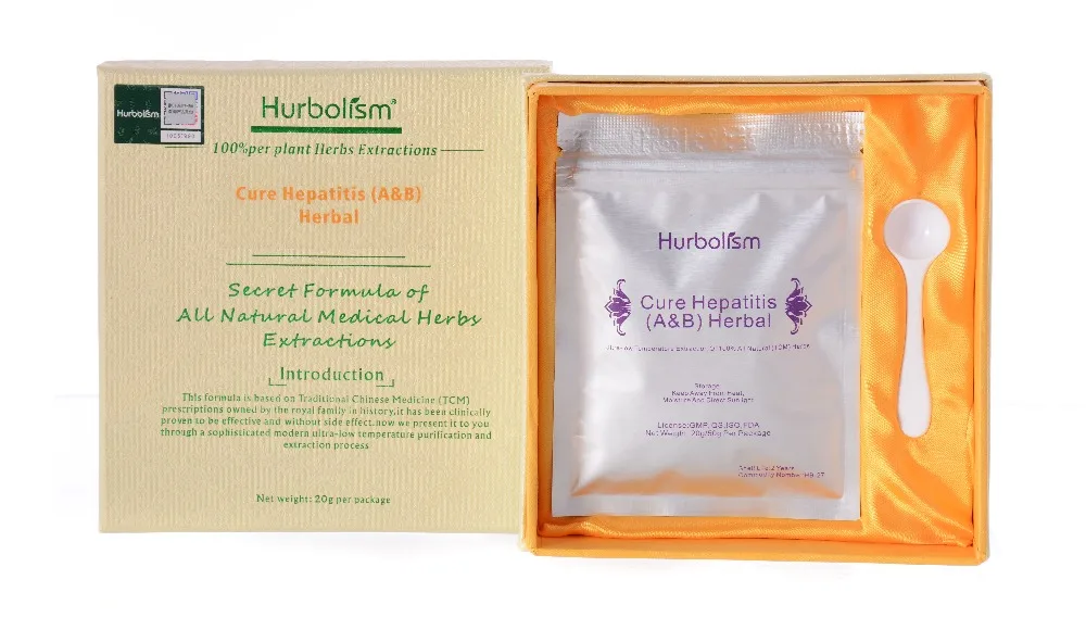 Новый порошок Hurbolism для лечения гепатита (A &amp B) цирроза печени и предотвращения