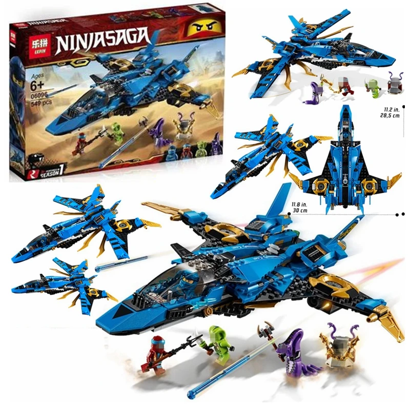 Ниндзя Джей Storm Fighter строительные блоки модель совместимая Ninjagoes 70668 Кирпичи
