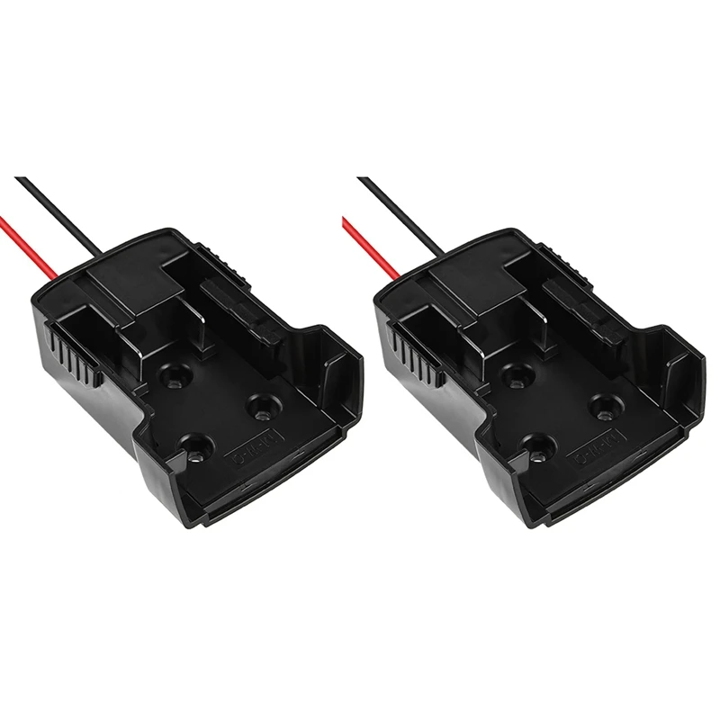 

Power Wheel Adapter Black Battery Adapter for Battery 18V-20V Dock Power Connector