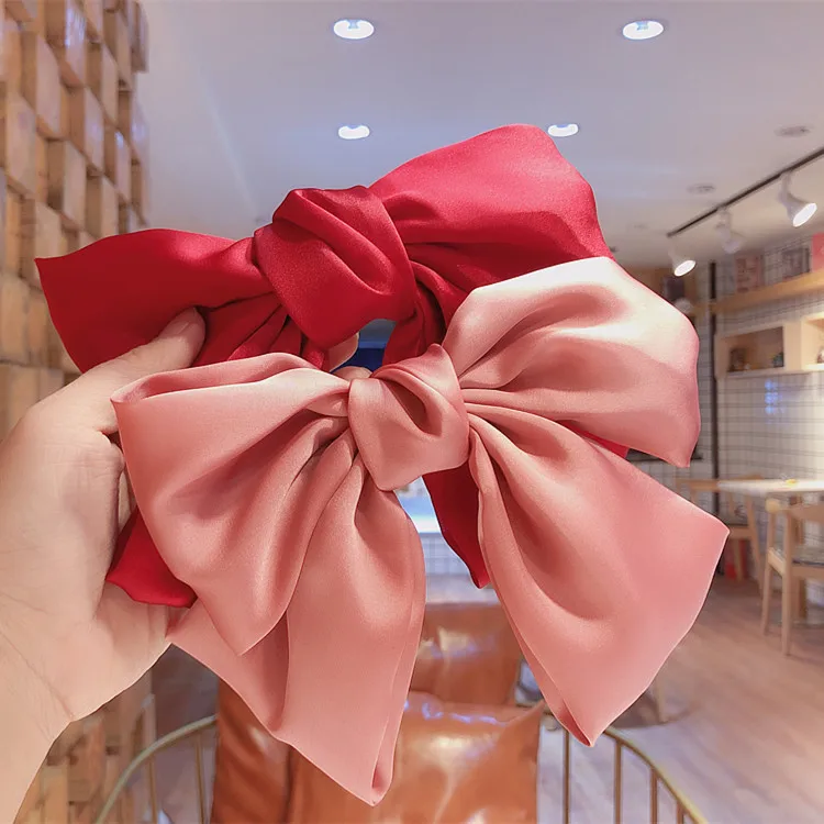 Женский тканевый зажим для волос однотонный краба аксессуар в Корейском стиле |