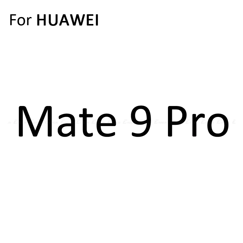 For Mate 9 Pro Защитная пленка на заднюю панель для huawei mate 30 RS 20 20X X 5G 10 9 Lite Pro из углеродного волокна, защитная пленка, не стекло - Цвет: For Mate 9 Pro