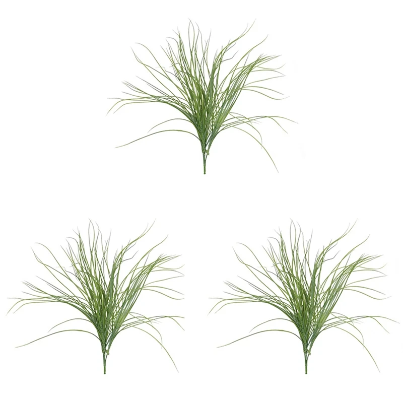 3 шт. моделирующее растение весенняя трава листья в форме листьев настенная