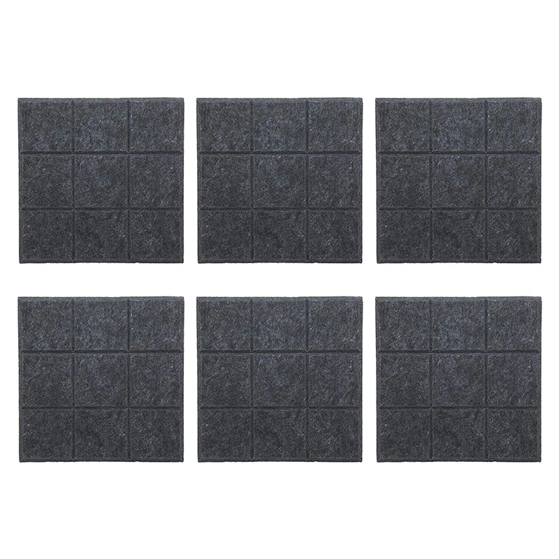 

6 Pcs Acoustic Foam Panels,Soundproofing Panel Beveled Edge Sound Panels, Acoustic Treatment Used in Home&Offices Wall