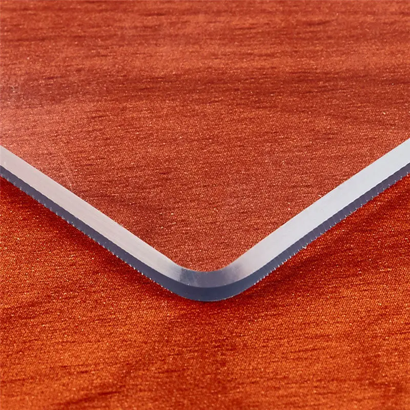 Водонепроницаемый мягкий прозрачный ПВХ коврик для стола без запаха разрезаемый