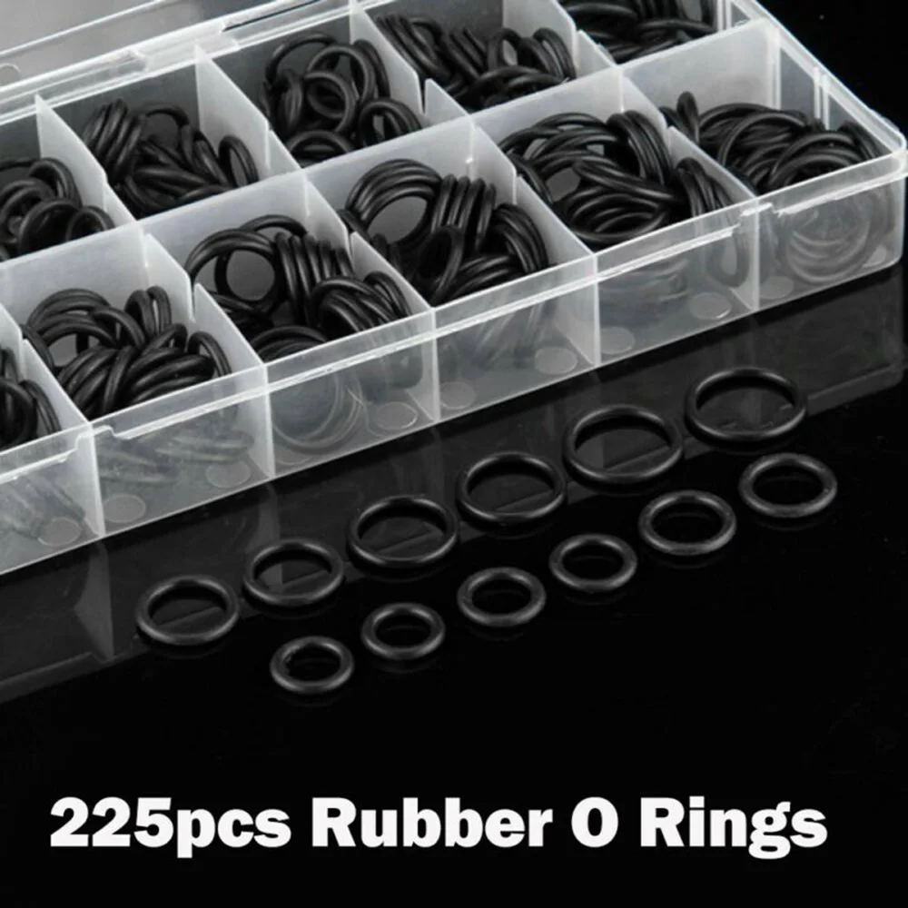 

Garage Rubber O-ring Sealing Assort Set Kit Accessory Tools Pack Gadget