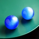 40 мм натуральный хрустальный камень синий Кошачий глаз энергичные полированные очень красивые восстанавливающие камни и кристаллы восстанавливающие камни