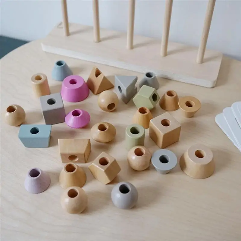 

1 Set Brain Development Toy Block Matching Game Plaything for Toddlers Kids