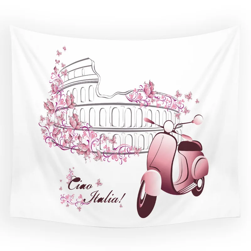 Эйфелева башня Парижа прикроватная Пизы декоративный фон ткань комната ландшафт