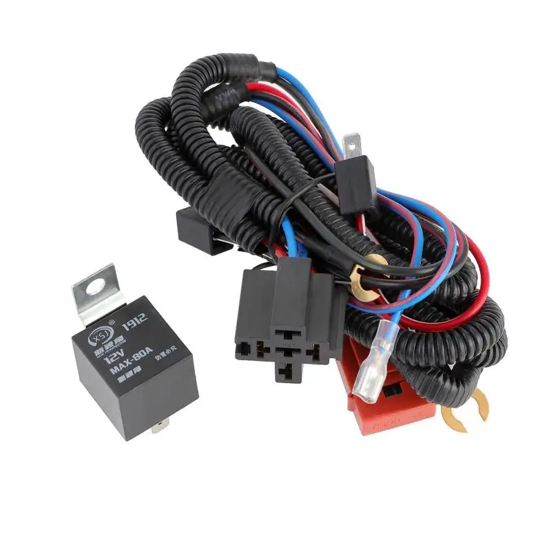 Универсальный автомобильный звуковой сигнал 12 В стандартная проводка для