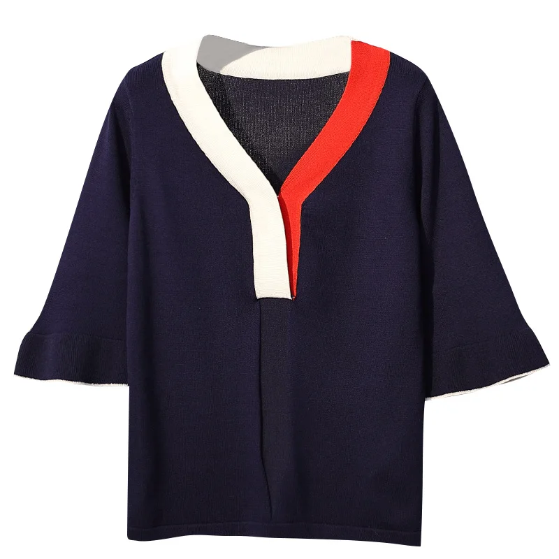 Женское платье для полных женщин Модный облегающий вязаный свитер с длинным