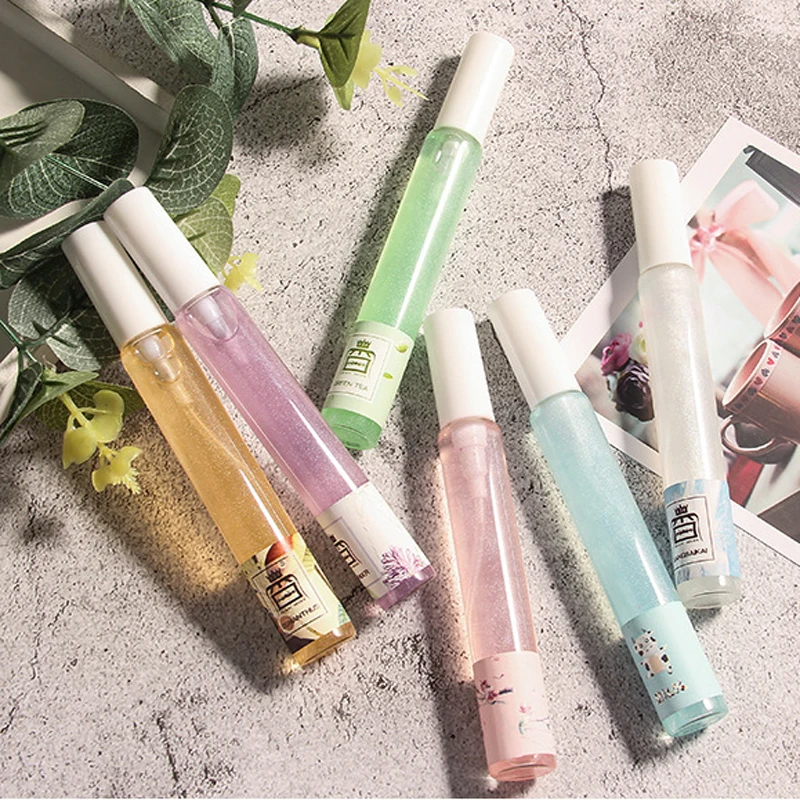 

LANBENA 12ML Perfume Women Bottle Glass Fashion Lady Atomizer Quicksand Parfum Female Lasting Flower Fruit Fragrance With Box
