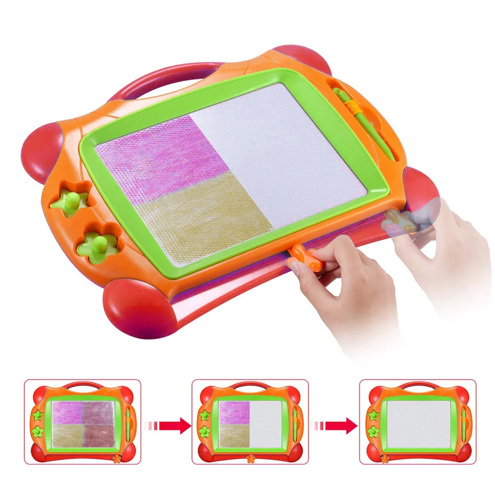 Children Magnetic Drawing Doodle Writing Board Color Painting Graffiti Sketching Pad Toys Early Education BM8 | Игрушки и хобби