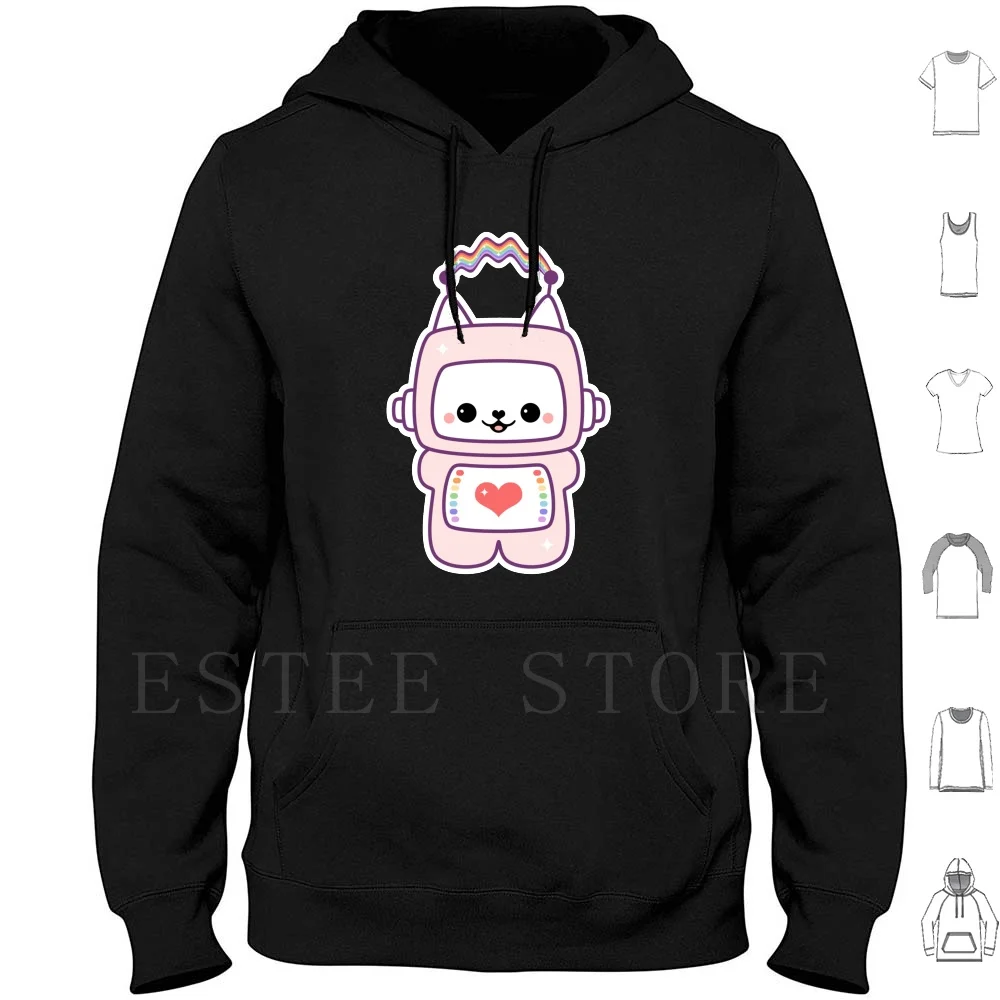 Толстовки с длинным рукавом и изображением милого кота, розового цвета