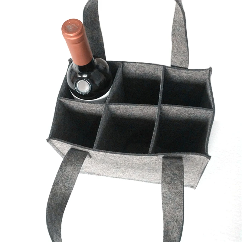 1 * сумка для вина пива войлочная многофункциональная защитная большая