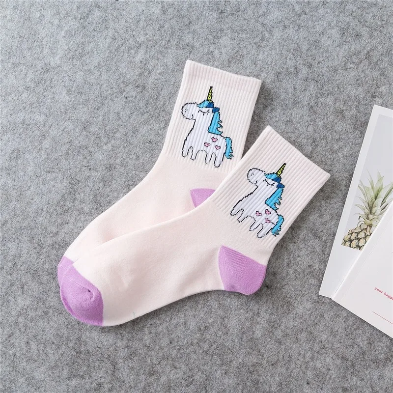 Высококачественные хлопковые женские носки зимние милые по щиколотку для