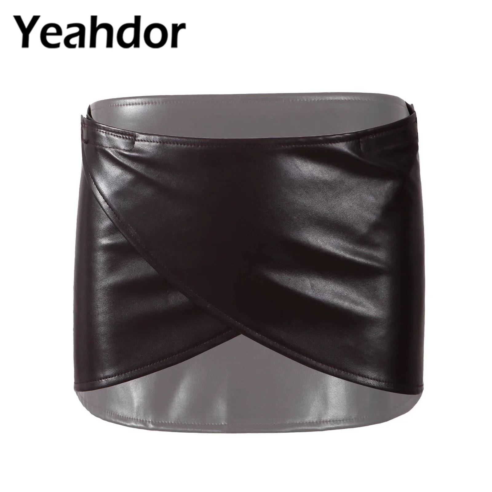 

Костюм для косплея унисекс из японского аниме, кожаная юбка, фартук, вязаная лента, регулируемый пояс, юбка для карнававечерние костюмов