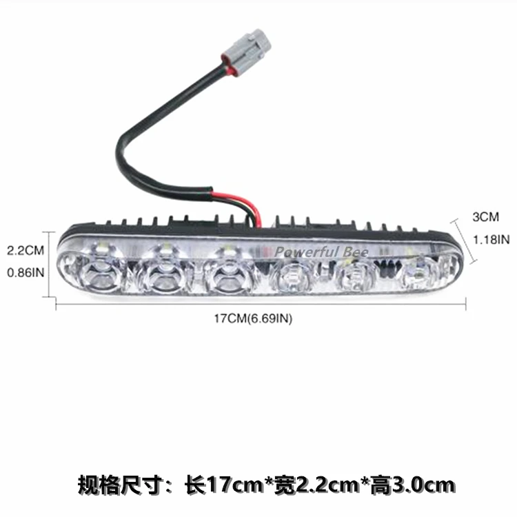 Дневные ходовые огни маленькая гарпун водонепроницасветодиодный светодиодные
