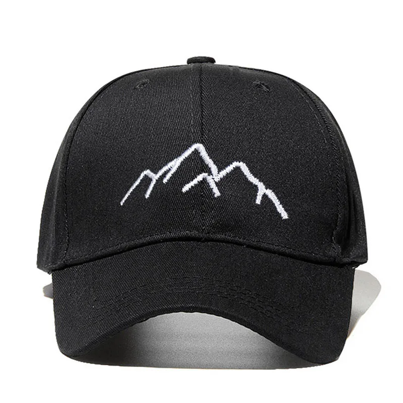 

2019 New Mountain range embroidery Mens Womens Baseball Caps Adjustable Snapback Caps Fashion dad Hats Bone Garros Dropshipping