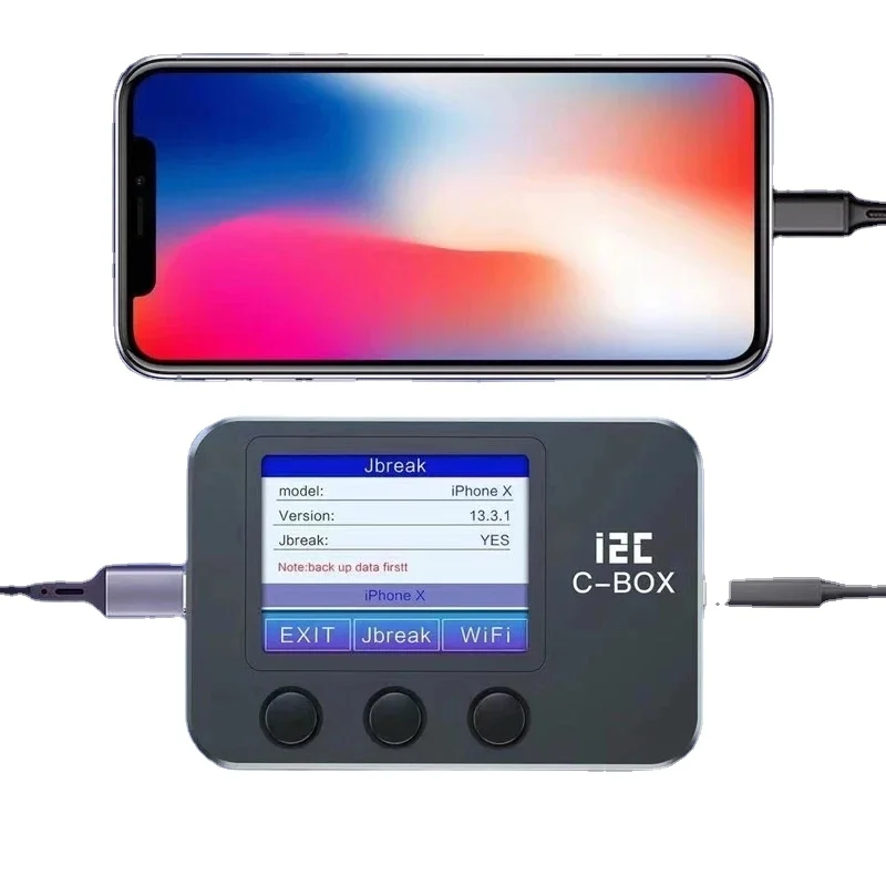 

I2C C-BOX Jail Break Box for bypass ID Password On IOS Device PC Free/Query Wi-fi/Bluetooth Address for iPhone 6-X iPad ITouch