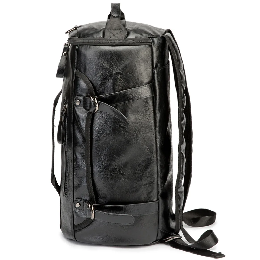 Мужская спортивная сумка из искусственной кожи для занятий спортом на открытом