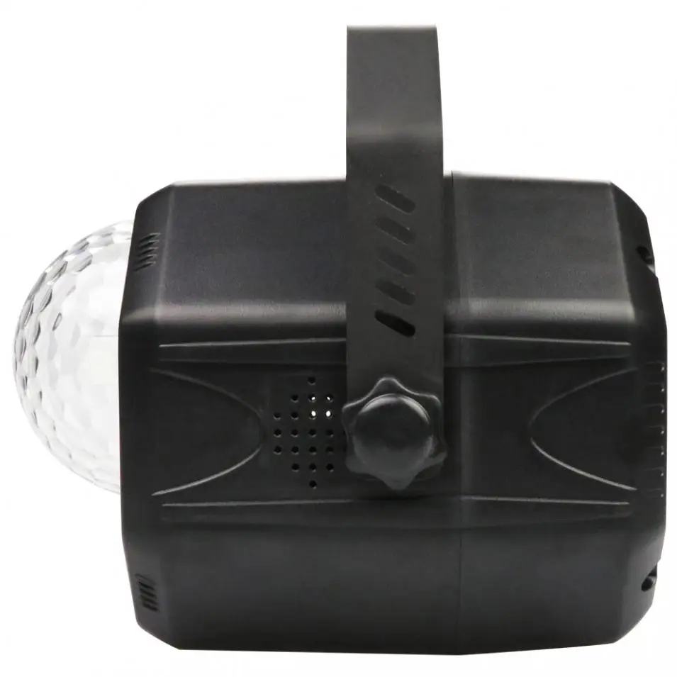 RGB светодиодный хрустальный диско магический шар с RG лазерным проектором DJ