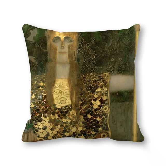 И наслаждайтесь зеленой сельской местности Стиль мягкий чехол для подушки из