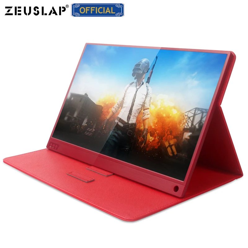 15,6-дюймовый прикосновения Портативный монитор 1920x1080 FHD HDR ips Дисплей игровой для контроля уровня сахара в крови с кожа чехол для переключателя/PS4/Xbox/чехол для телефона