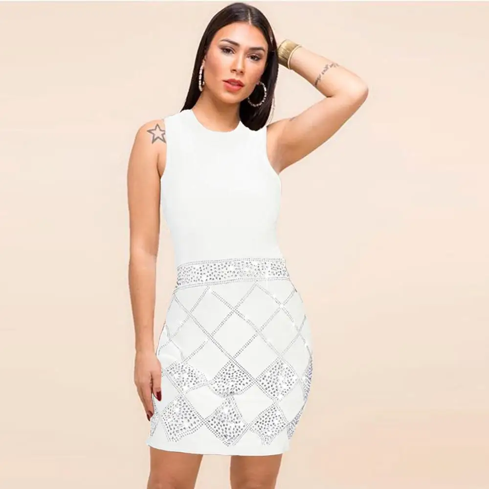 Блестящее платье для женщин с блестками вечерние платья ночного клуба летние