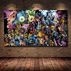 Креативная Картина на холсте с изображением супергероя Marvel X для мужчин, украшение для гостиной и спальни